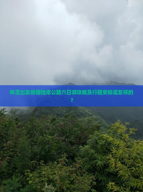 林芝出发新疆独库公路六日游攻略及行程安排是怎样的？