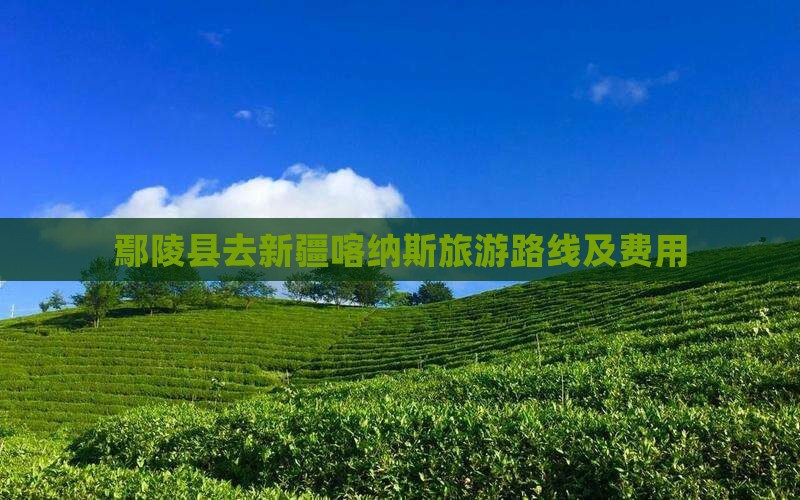 鄢陵县去新疆喀纳斯旅游路线及费用