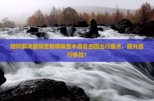 如何解决盘锦至新疆赛里木湖自由团出行痛点，提升旅行体验？