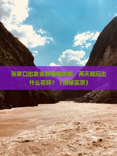张家口到新疆喀纳斯二日游