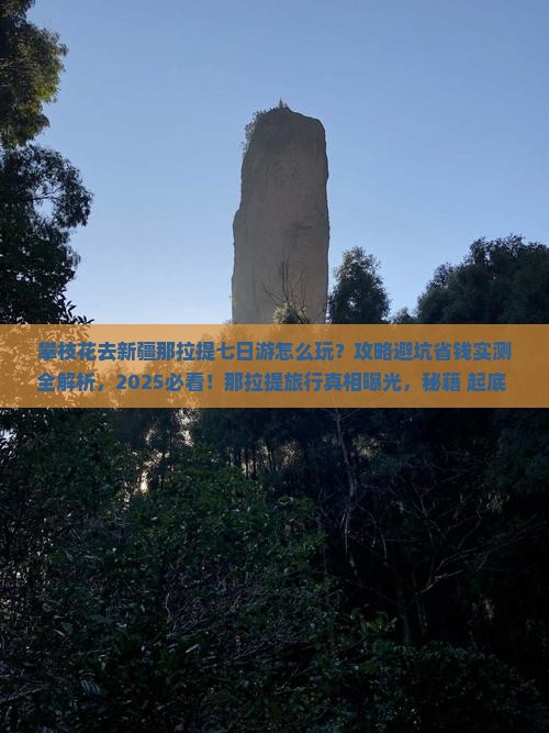 攀枝花去新疆那拉提七日游