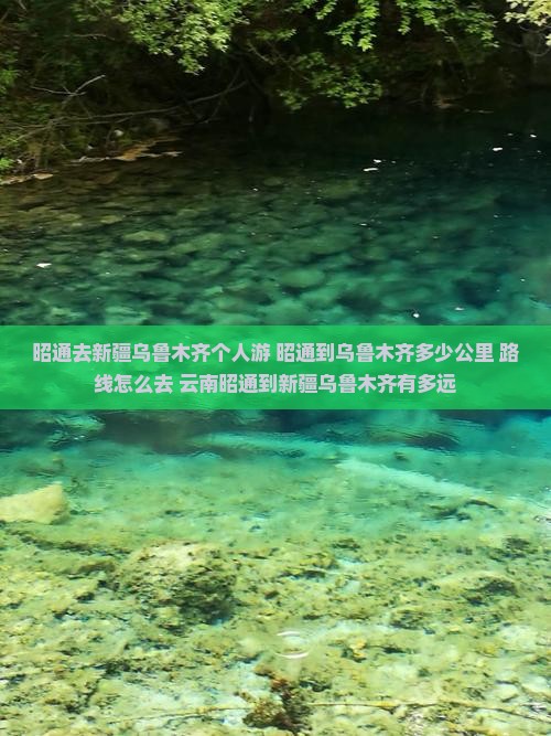 昭通去新疆乌鲁木齐个人游