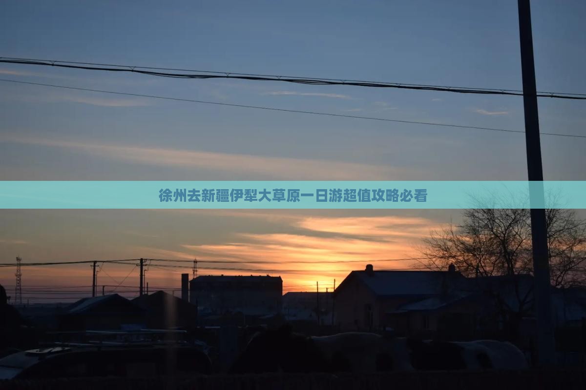 徐州去新疆伊犁大草原一日