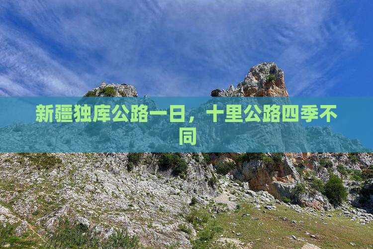 春天到新疆独库公路一日