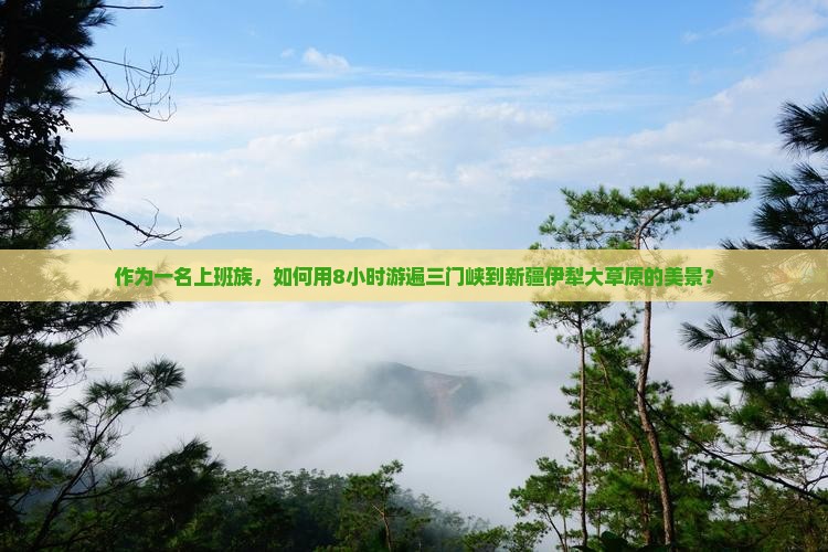 作为一名上班族，如何用8小时游遍三门峡到新疆伊犁大草原的美景？