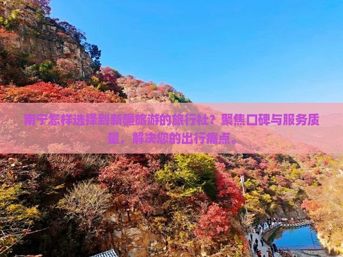南宁怎样选择到新疆旅游的旅行社？聚焦口碑与服务质量，解决您的出行痛点。