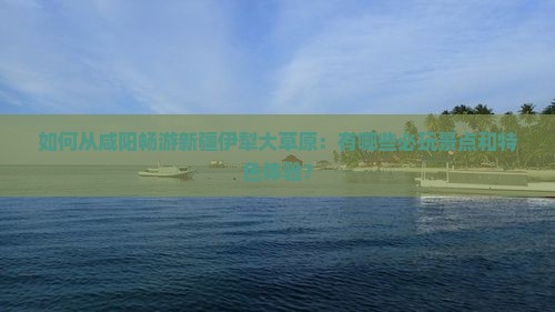 如何从咸阳畅游新疆伊犁大草原：有哪些必玩景点和特色体验？