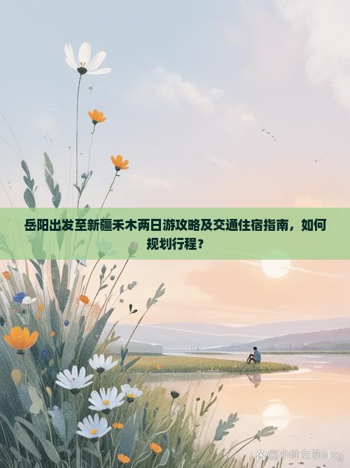 岳阳出发至新疆禾木两日游攻略及交通住宿指南，如何规划行程？
