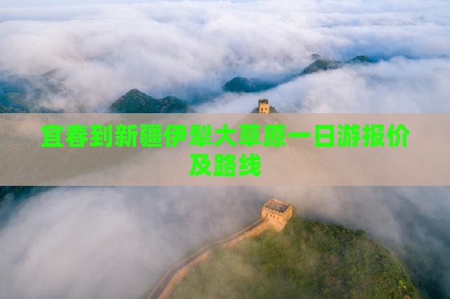 宜春到新疆伊犁大草原一日游报价及路线