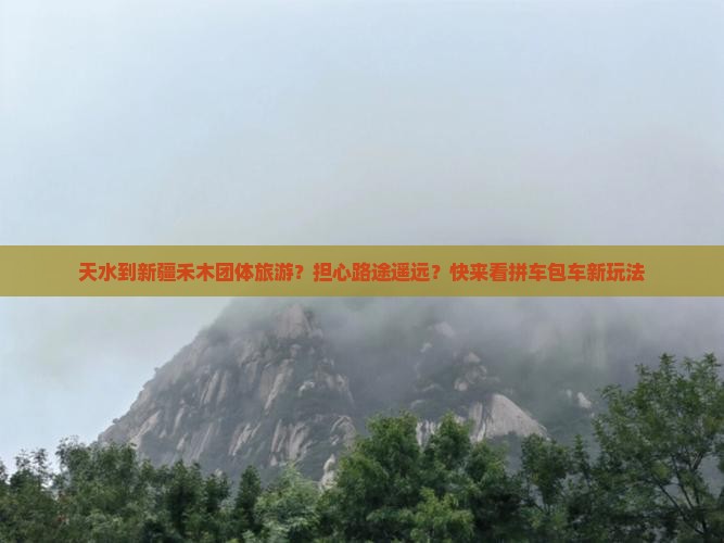 天水到新疆禾木团体旅游？担心路途遥远？快来看拼车包车新玩法