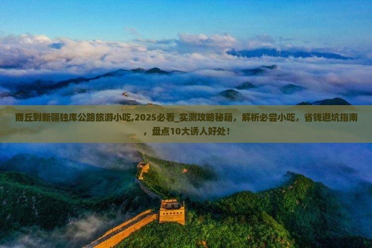 商丘到新疆独库公路旅游小吃