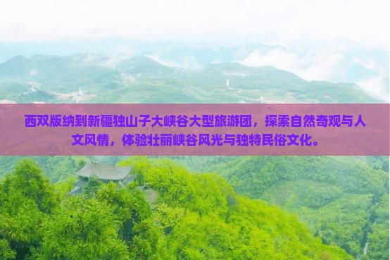 西双版纳到新疆独山子大峡谷大型旅游团