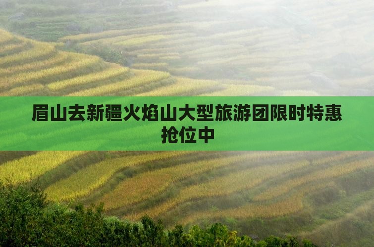 眉山去新疆火焰山大型旅游团