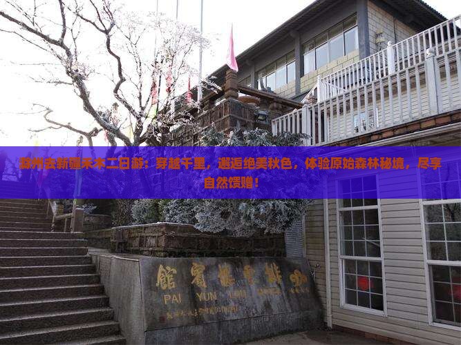 滁州去新疆禾木二日游