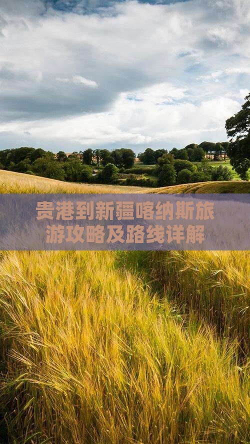 贵港到新疆喀纳斯攻略