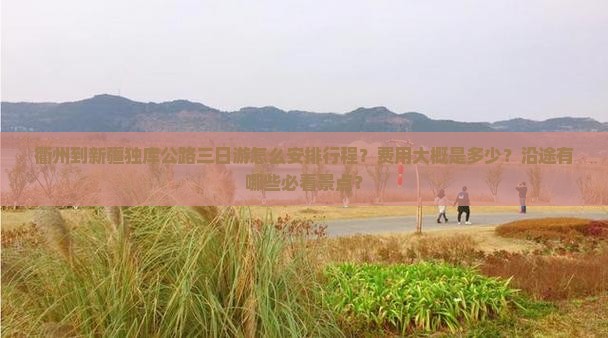 衢州到新疆独库公路三日游怎么安排行程？费用大概是多少？沿途有哪些必看景点？