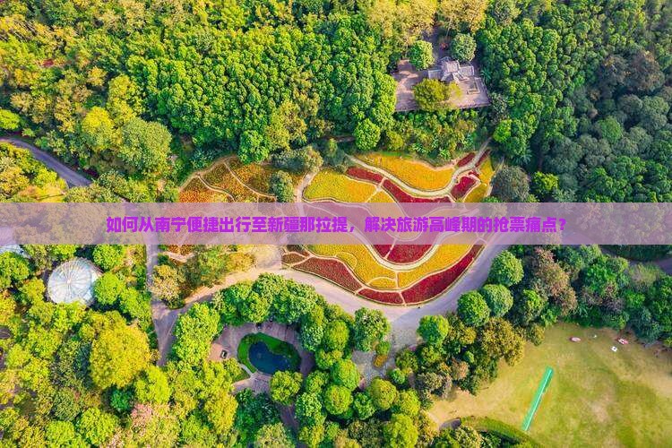 如何从南宁便捷出行至新疆那拉提，解决旅游高峰期的抢票痛点？