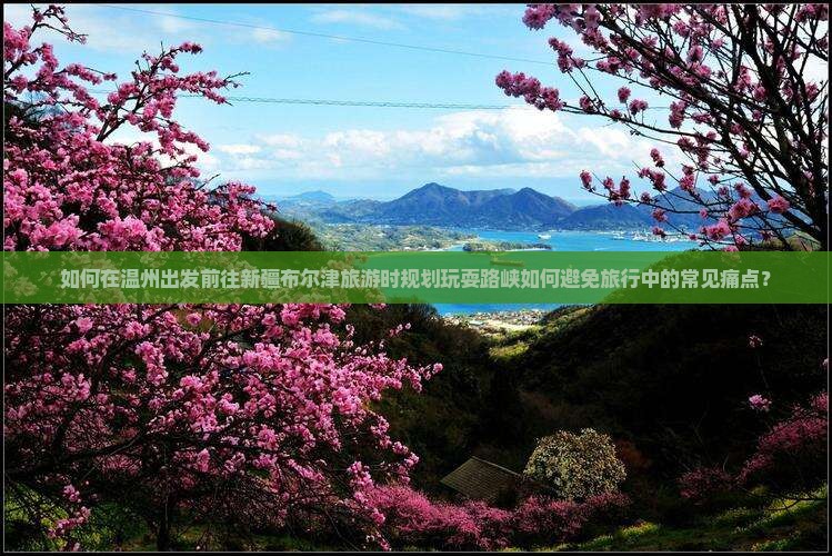 如何在温州出发前往新疆布尔津旅游时规划玩耍路峡如何避免旅行中的常见痛点？
