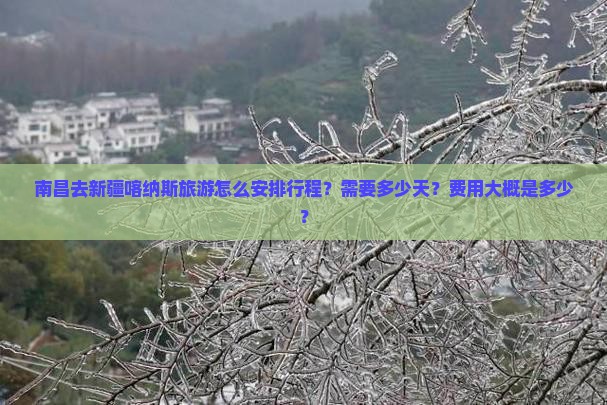 南昌去新疆喀纳斯旅游怎么安排行程？需要多少天？费用大概是多少？