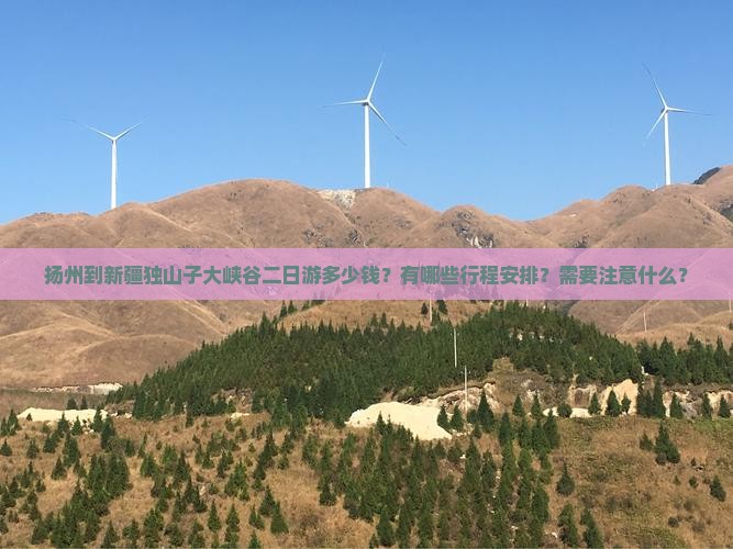 扬州到新疆独山子大峡谷二日游多少钱?有哪些行程安排?需要注意什么? 扬州到新疆独山子大峡谷二日游多少钱?有哪些行程安排?需要注意什么?