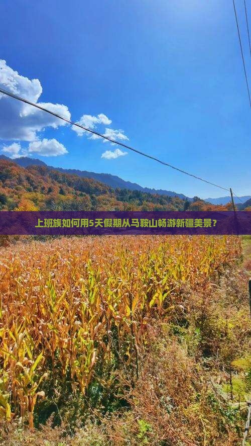 上班族如何用5天假期从马鞍山畅游新疆美景？