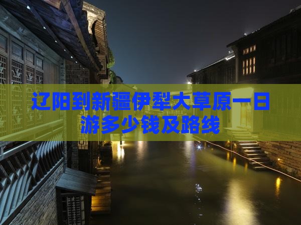 辽阳到新疆伊犁大草原一日