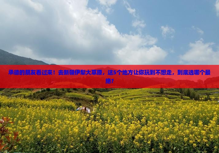 承德去新疆伊犁大草原哪里玩