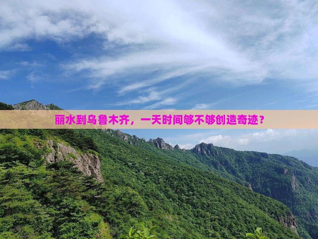 丽水去新疆乌鲁木齐一日