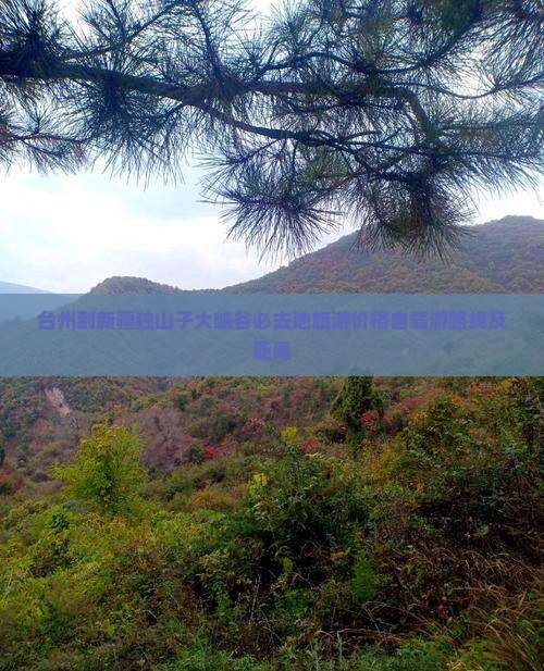 台州到新疆独山子大峡谷必去地