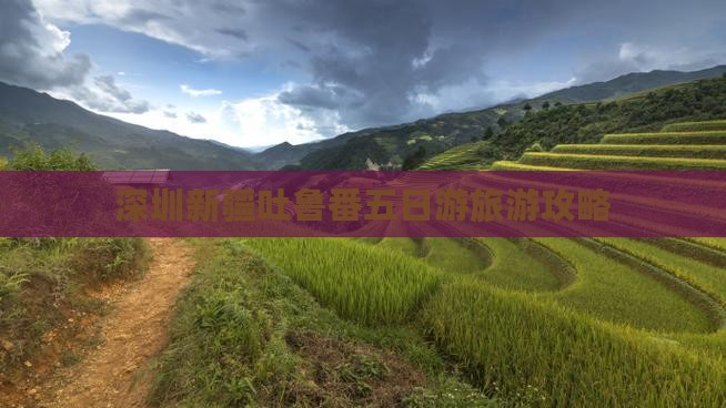 深圳去新疆吐鲁番五日游