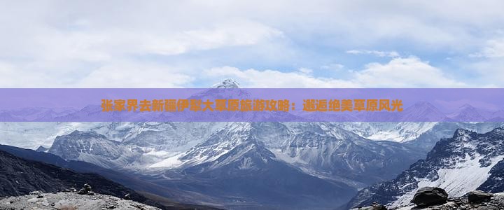 张家界去新疆伊犁大草原个人游