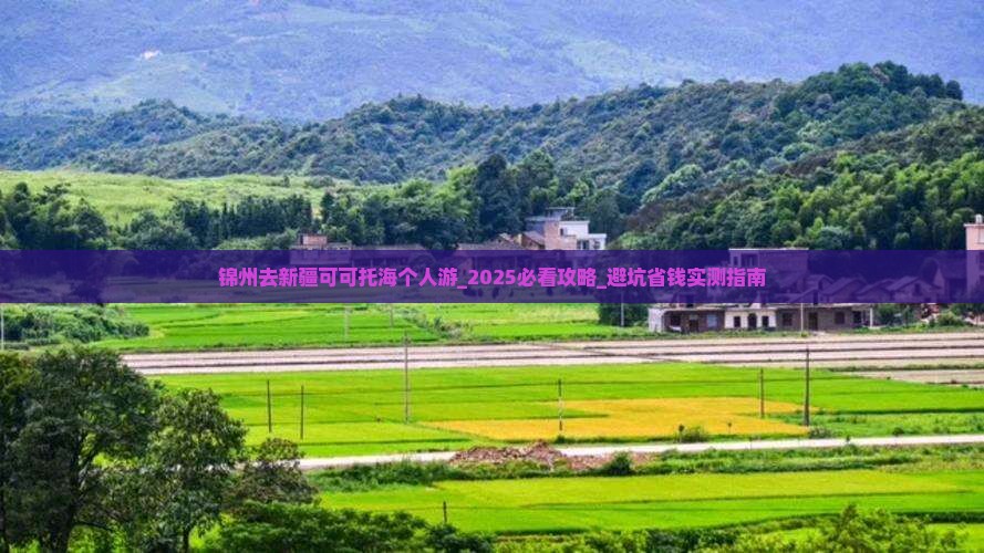 锦州去新疆可可托海个人游