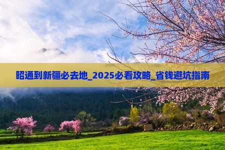 昭通到新疆必去地