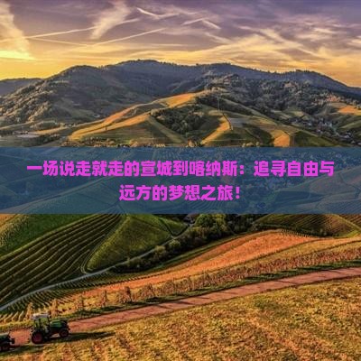 一场说走就走的宣城到喀纳斯：追寻自由与远方的梦想之旅！