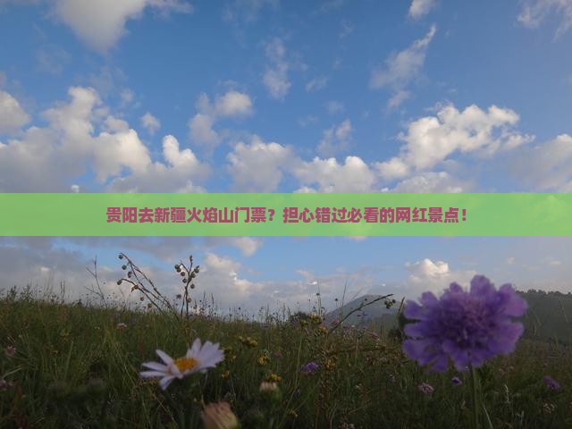 贵阳去新疆火焰山门票？担心错过必看的网红景点！