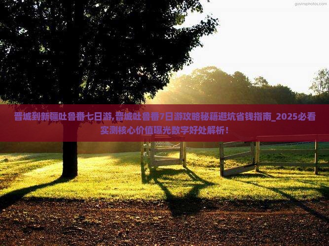 晋城到新疆吐鲁番七日游