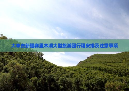 大丰去新疆赛里木湖大型旅游团