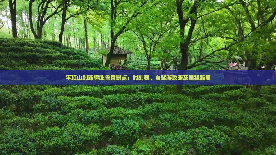 平顶山到新疆吐鲁番景点：时刻表、自驾游攻略及里程距离