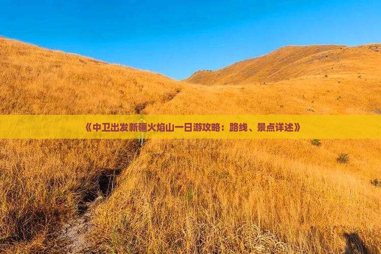 《中卫出发新疆火焰山一日游攻略：路线、景点详述》