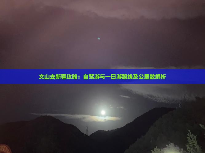 文山去新疆攻略