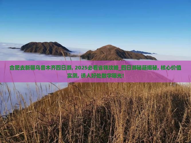合肥去新疆乌鲁木齐四日游 合肥去新疆乌鲁木齐四日游