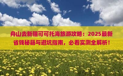 舟山去新疆可可托海旅游