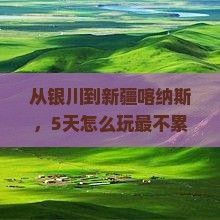 银川到新疆喀纳斯旅游
