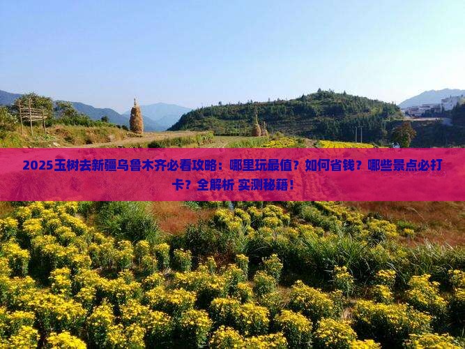 玉树去新疆乌鲁木齐哪里玩