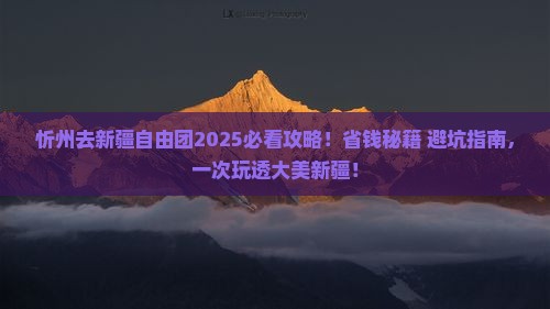 忻州去新疆自由团