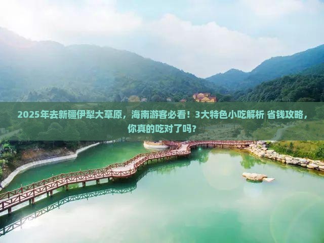 海南到新疆伊犁大草原旅游小吃