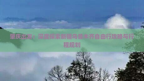肇庆出发：深度探索新疆乌鲁木齐自由行攻略与行程规划