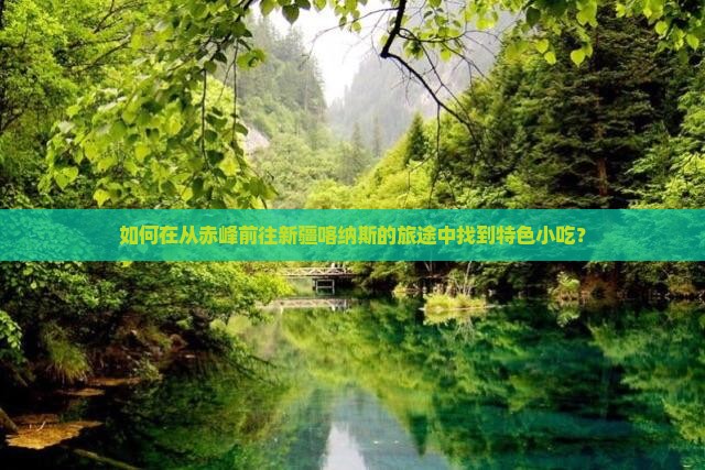 赤峰去新疆喀纳斯旅游小吃