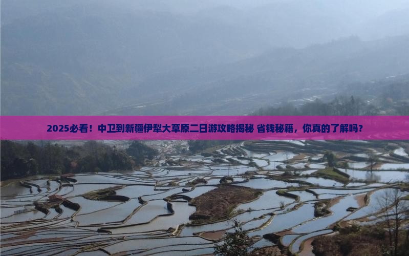 中卫到新疆伊犁大草原二日游
