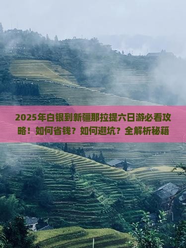 白银到新疆那拉提六日游